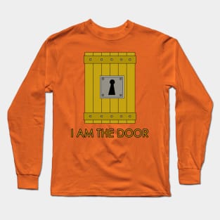 Door - Wooden Board Long Sleeve T-Shirt